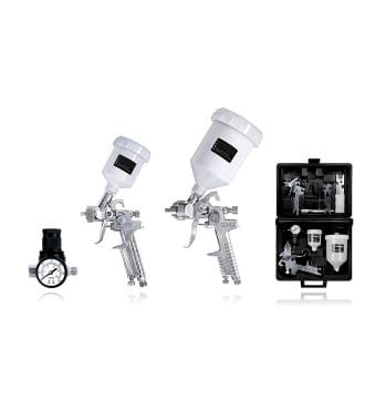 Pistola Pintar por Gravidade 600ml Conjunto